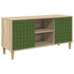 vidaXL TV skrinka GELEEN 102 x 33 x 50 cm Sonoma Kompozitné drevo