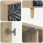 vidaXL TV skrinka DOKKUM 102 x 33 x 50 cm Sonoma Kompozitné drevo – Obrázok 5