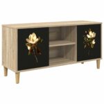 vidaXL TV skrinka BREMEN 102 x 33 x 50 cm Sonoma Kompozitné drevo