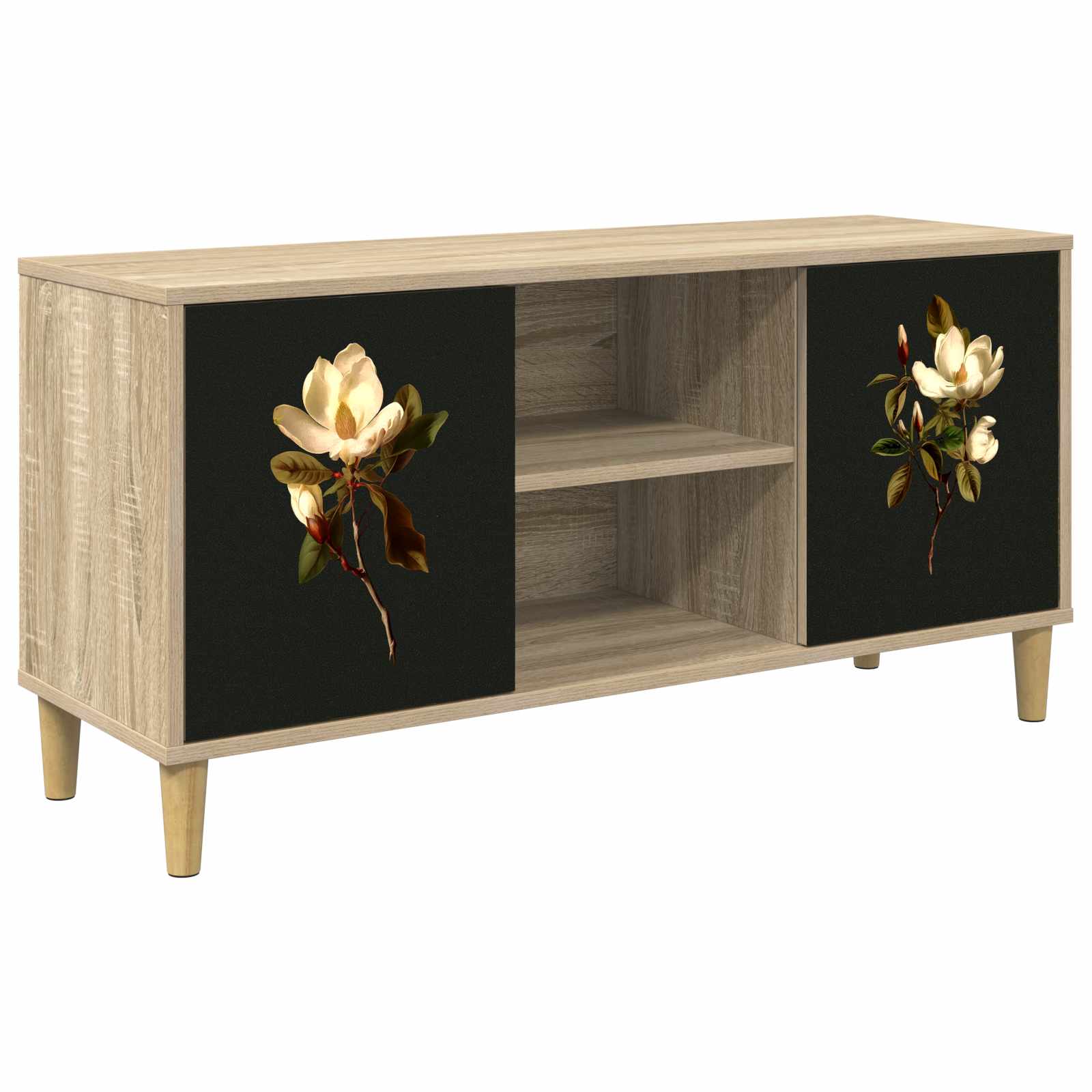 8007047_1.jpg vidaXL TV skrinka BREMEN 102 x 33 x 50 cm Sonoma Kompozitné drevo – Obrázok 1