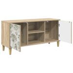 vidaXL TV skrinka GOTHA 102 x 33 x 50 cm Sonoma Kompozitné drevo – Obrázok 2