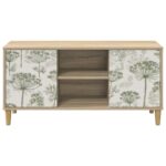 vidaXL TV skrinka GOTHA 102 x 33 x 50 cm Sonoma Kompozitné drevo – Obrázok 3