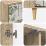 vidaXL TV skrinka GOTHA 102 x 33 x 50 cm Sonoma Kompozitné drevo – Obrázok 5