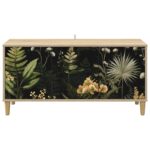 vidaXL TV skrinka RHENEN 102 x 33 x 50 cm Sonoma Kompozitné drevo – Obrázok 3