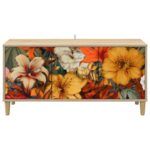 vidaXL TV skrinka GENNEP 102 x 33 x 50 cm Sonoma Kompozitné drevo – Obrázok 3