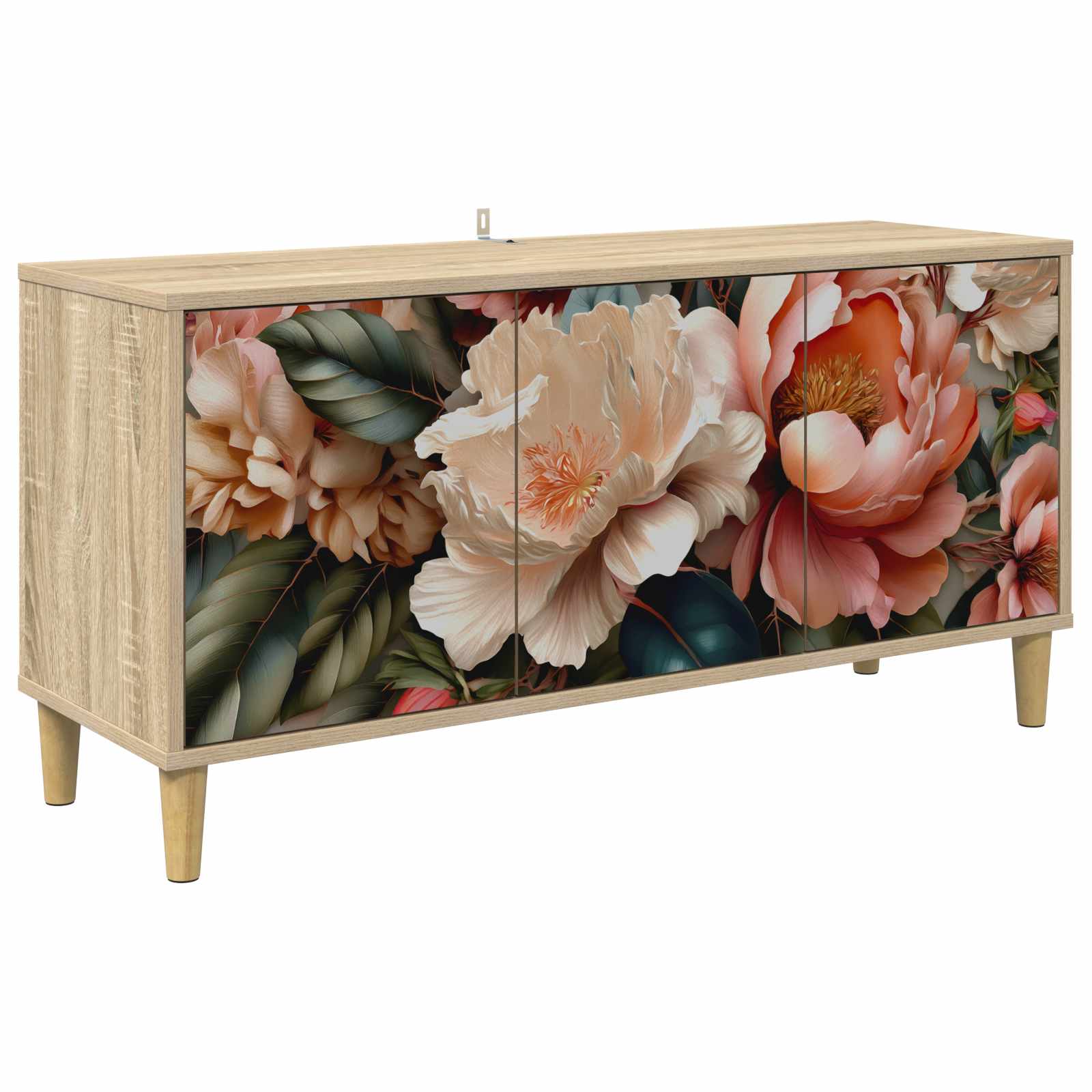 8007076_1.jpg vidaXL TV skrinka BORNE 102 x 33 x 50 cm Sonoma Kompozitné drevo – Obrázok 1