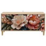 vidaXL TV skrinka BORNE 102 x 33 x 50 cm Sonoma Kompozitné drevo – Obrázok 3