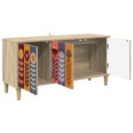 vidaXL TV skrinka ESSEN 102 x 33 x 50 cm Sonoma Kompozitné drevo – Obrázok 2