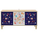 vidaXL TV skrinka MAINZ 102 x 33 x 50 cm Sonoma Kompozitné drevo – Obrázok 3