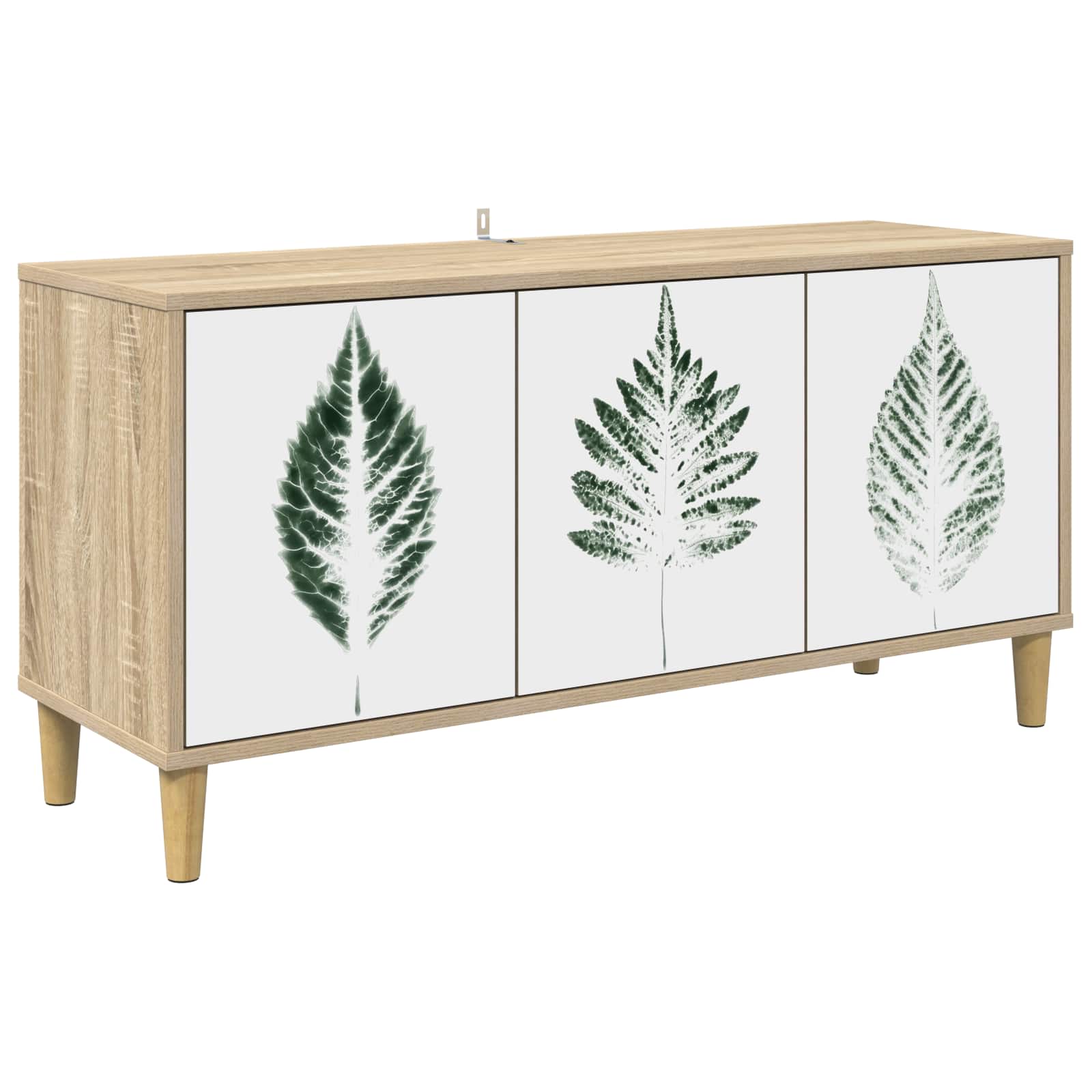 8007085_1.jpg vidaXL TV skrinka HANAU 102 x 33 x 50 cm Sonoma Kompozitné drevo – Obrázok 1
