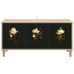 vidaXL TV skrinka BREMEN 102 x 33 x 50 cm Sonoma Kompozitné drevo – Obrázok 3