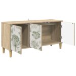 vidaXL TV skrinka GOTHA 102 x 33 x 50 cm Sonoma Kompozitné drevo – Obrázok 2