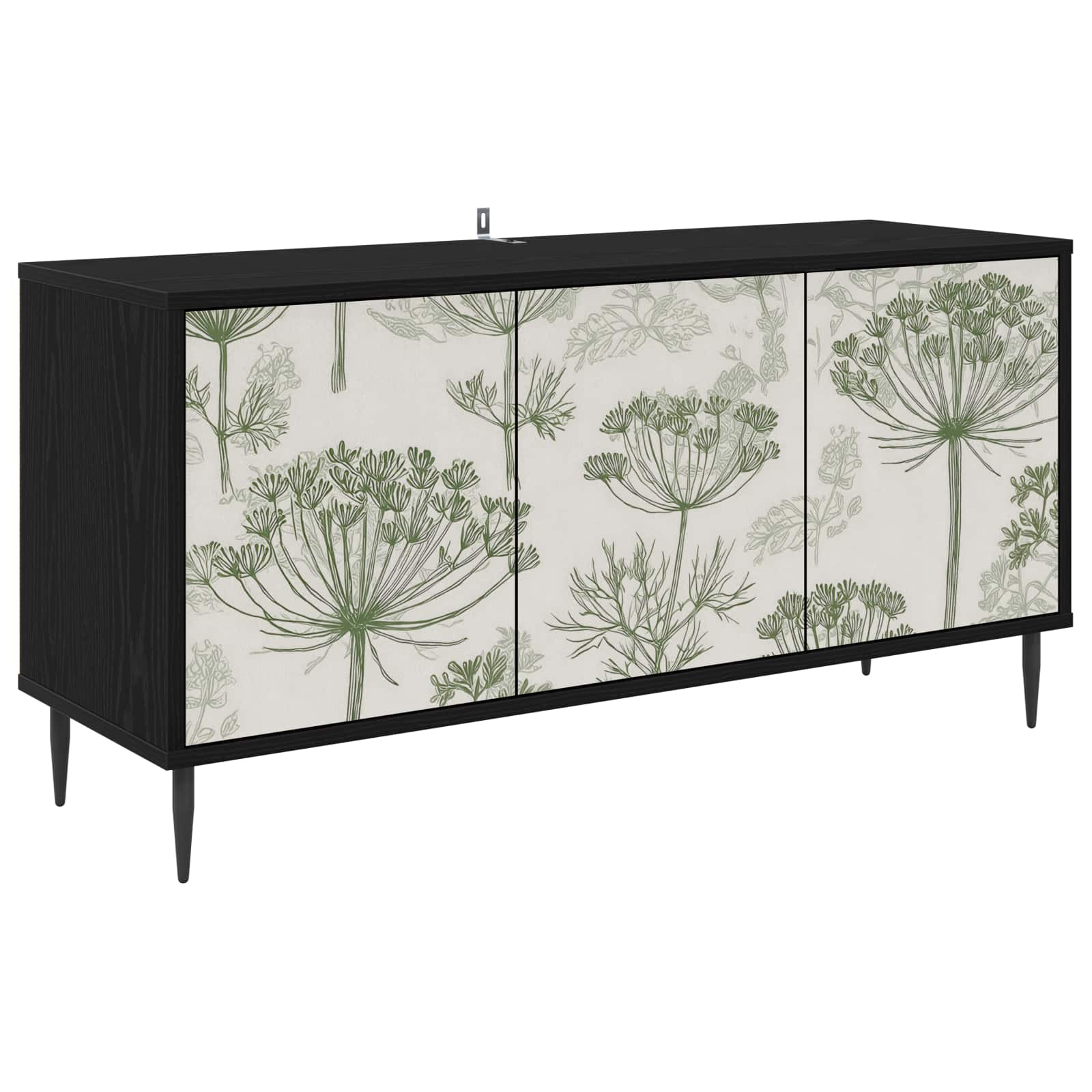 8007108_1.jpg vidaXL TV skrinka GOTHA 102 x 33 x 51 cm Čierny dub Kompozitné drevo – Obrázok 1