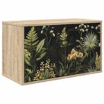 vidaXL Nástenný TV kabinet RHENEN 69 x 33 x 40 cm Dub sonoma