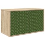 vidaXL Nástenný TV kabinet GELEEN 69 x 33 x 40 cm Dub sonoma
