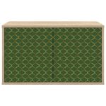 vidaXL Nástenný TV kabinet GELEEN 69 x 33 x 40 cm Dub sonoma – Obrázok 3