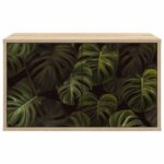 vidaXL Nástenný TV kabinet ELBURG 69 x 33 x 40 cm Dub sonoma – Obrázok 3