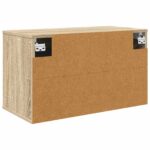 vidaXL Nástenný TV kabinet DOKKUM 69 x 33 x 40 cm Dub sonoma – Obrázok 4