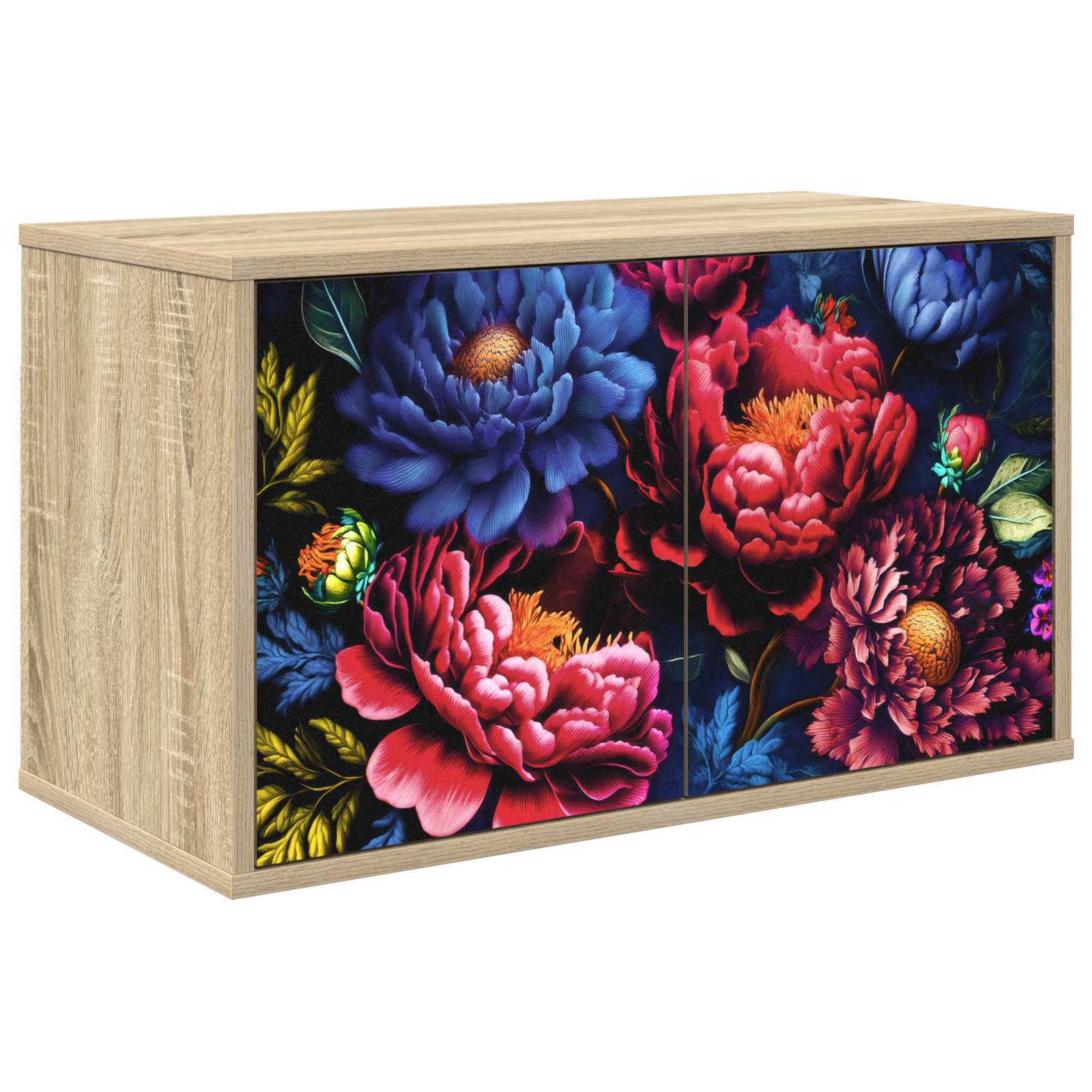 8007137_1.jpg vidaXL Nástenný TV kabinet KIEL 69 x 33 x 40 cm Dub sonoma – Obrázok 1