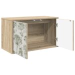 vidaXL Nástenný TV kabinet GOTHA 69 x 33 x 40 cm Dub sonoma – Obrázok 2