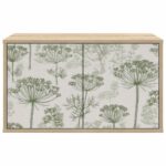 vidaXL Nástenný TV kabinet GOTHA 69 x 33 x 40 cm Dub sonoma – Obrázok 3