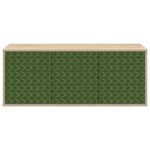 vidaXL Nástenný TV kabinet GELEEN 102 x 33 x 40 cm Dub sonoma – Obrázok 3