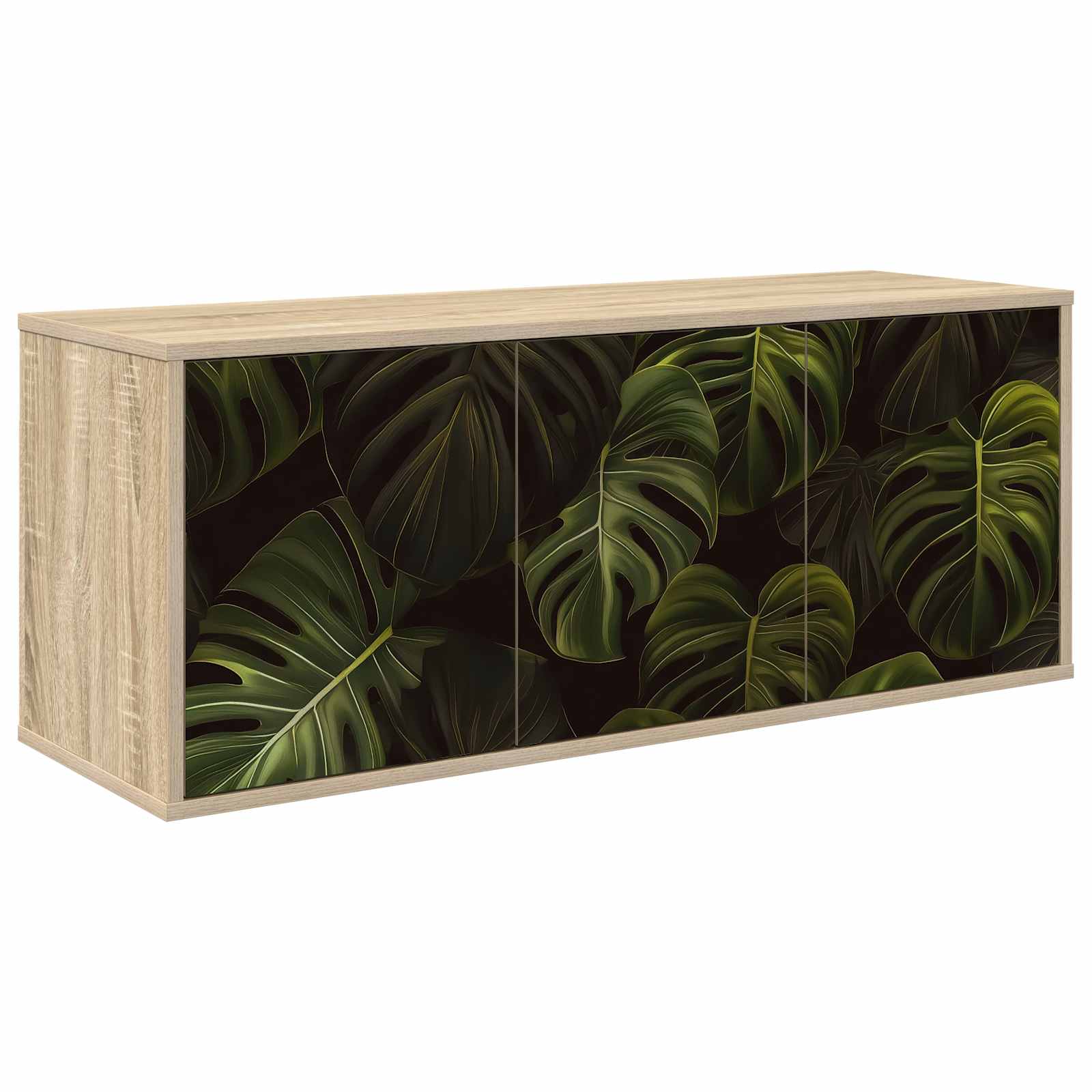 8007157_1.jpg vidaXL Nástenný TV kabinet ELBURG 102 x 33 x 40 cm Dub sonoma – Obrázok 1