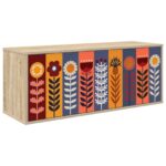 vidaXL Nástenný TV kabinet ESSEN 102 x 33 x 40 cm Dub sonoma