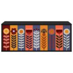 vidaXL Nástenný TV kabinet ESSEN 102 x 33 x 40 cm Čierny dub – Obrázok 3