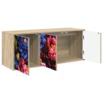vidaXL Nástenný TV kabinet KIEL 102 x 33 x 40 cm Dub sonoma – Obrázok 2