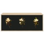 vidaXL Nástenný TV kabinet BREMEN 102 x 33 x 40 cm Dub sonoma – Obrázok 3