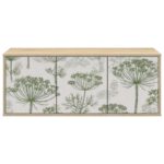 vidaXL Nástenný TV kabinet GOTHA 102 x 33 x 40 cm Dub sonoma – Obrázok 3