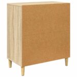 vidaXL Příborník KIEL Tmavý pivonkový potlač 66 x 36,5 x 75 cm Sonoma – Obrázok 6