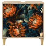 vidaXL Kúpeľňová skriňa LOCHEM Sonoma 60 x 40 x 60 cm Kompozitné drevo – Obrázok 4
