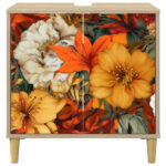 vidaXL Kúpeľňová skriňa GENNEP Sonoma 60 x 40 x 60 cm Kompozitné drevo – Obrázok 4