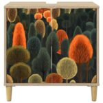 vidaXL Kúpeľňová skriňa ZAANDAM Sonoma 60 x 40 x 60 cm – Obrázok 4