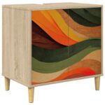 vidaXL Kúpeľňová skriňa BONN Sonoma 60 x 40 x 60 cm Kompozitné drevo