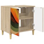 vidaXL Kúpeľňová skriňa BONN Sonoma 60 x 40 x 60 cm Kompozitné drevo – Obrázok 3