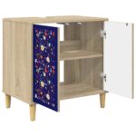 vidaXL Kúpeľňová skriňa MAINZ Sonoma 60 x 40 x 60 cm Kompozitné drevo – Obrázok 3