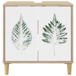 vidaXL Kúpeľňová skriňa HANAU Sonoma 60 x 40 x 60 cm Kompozitné drevo – Obrázok 4