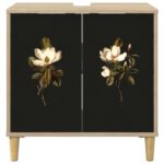 vidaXL Kúpeľňová skriňa BREMEN Sonoma 60 x 40 x 60 cm Kompozitné drevo – Obrázok 4