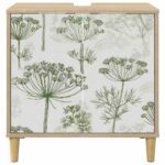 vidaXL Kúpeľňová skriňa GOTHA Sonoma 60 x 40 x 60 cm Kompozitné drevo – Obrázok 4