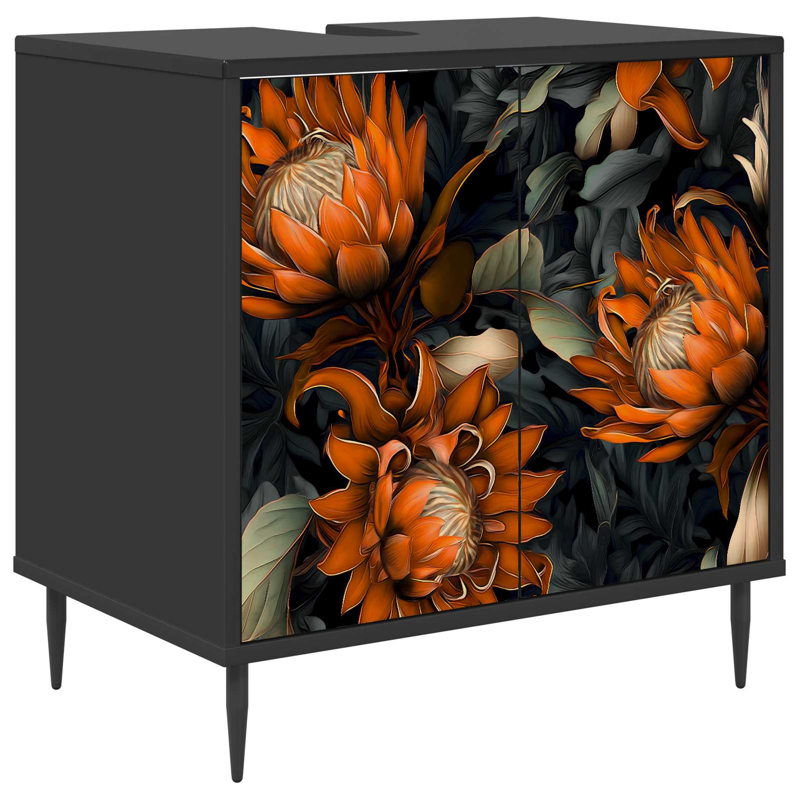 8007410_1.jpg vidaXL Kúpeľňová skriňa LOCHEM Čierny dub 60 x 40 x 61 cm – Obrázok 1