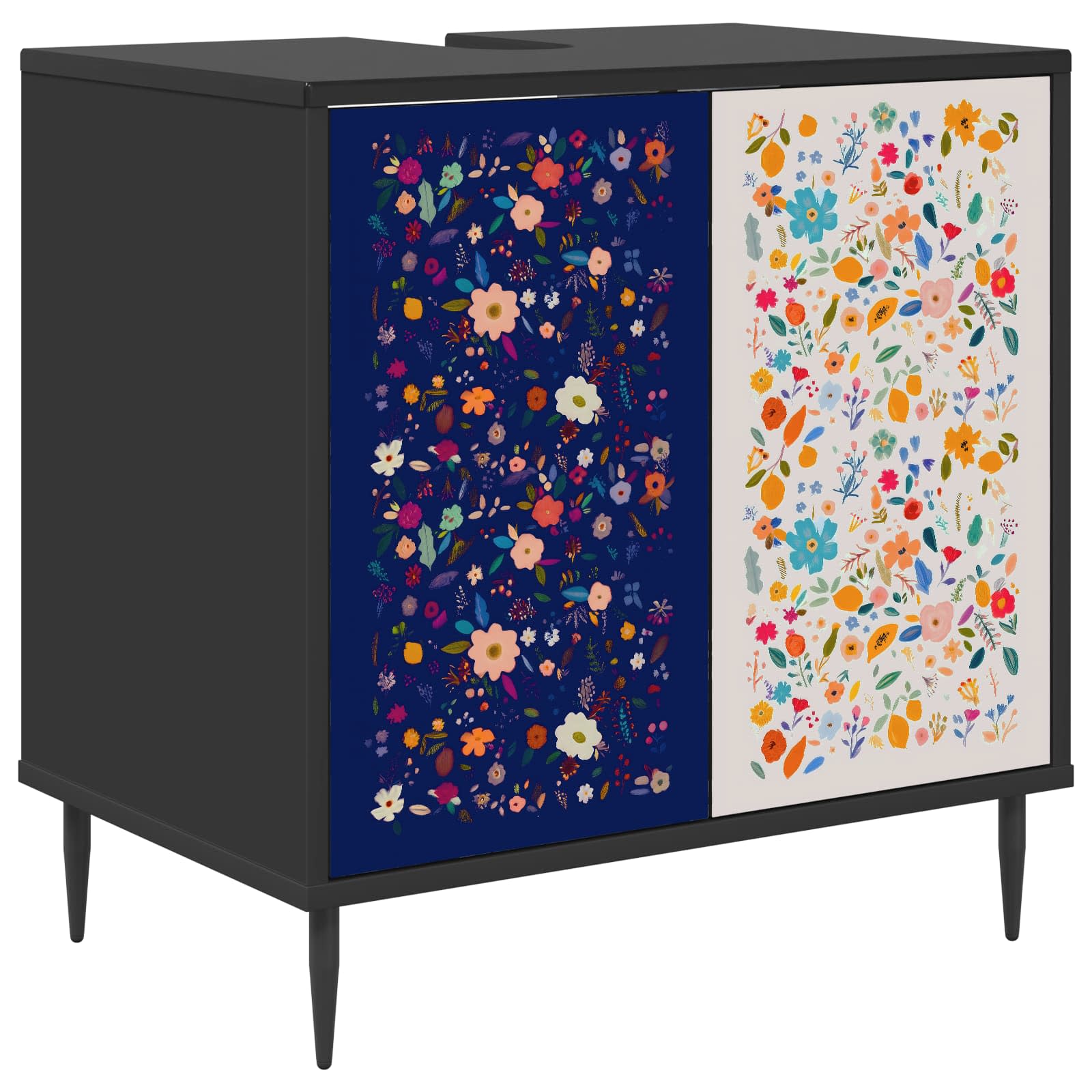 8007424_1.jpg vidaXL Kúpeľňová skriňa MAINZ Čierny dub 60 x 40 x 61 cm – Obrázok 1