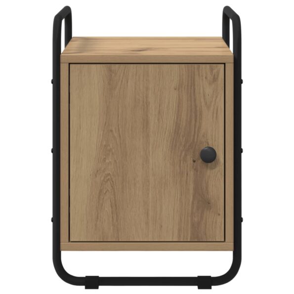 vidaXL Nočný stolík 2 ks Dub artisan 35 x 36,5 x 50 cm – Obrázok 6