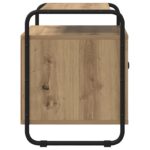 vidaXL Nočný stolík 2 ks Dub artisan Kompozitné drevo – Obrázok 7