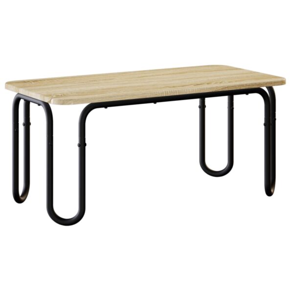 vidaXL Konferenčný stolík Dub sonoma 79,5 x 40 x 36 cm – Obrázok 2