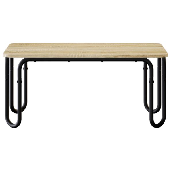 vidaXL Konferenčný stolík Dub sonoma 79,5 x 40 x 36 cm – Obrázok 3