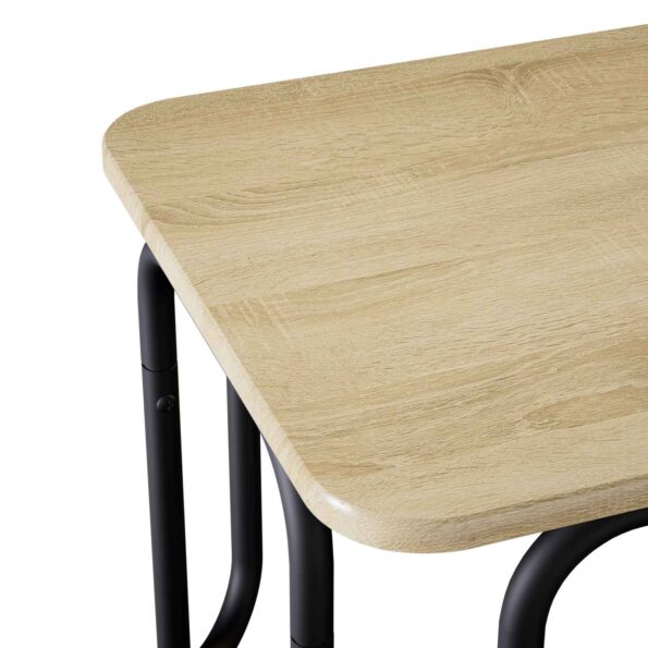 vidaXL Konferenčný stolík Dub sonoma 79,5 x 40 x 36 cm – Obrázok 5