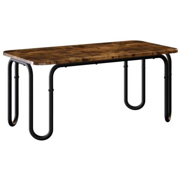 vidaXL Konferenčný stolík Dymový dub 79,5 x 40 x 36 cm – Obrázok 2